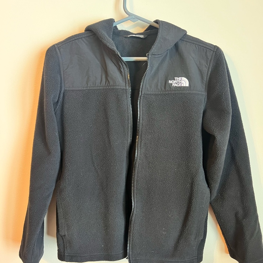 The North Face Kids Black Fleece Jacket